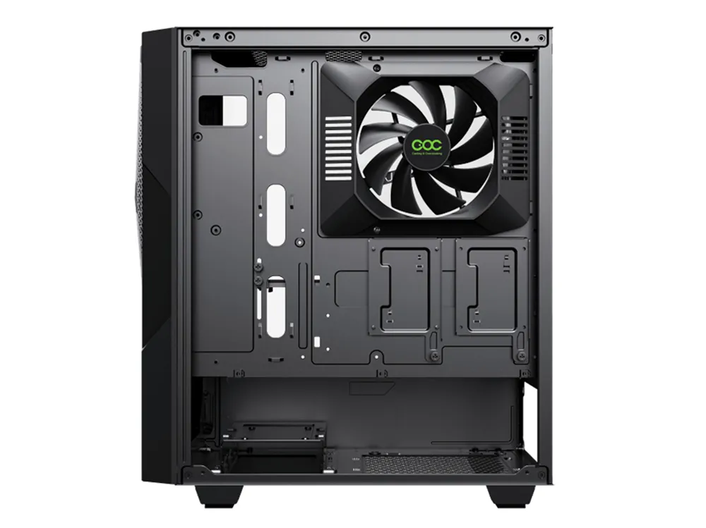 Carcasă PC Gamemax Typhoon COC, Midi-Tower, ATX, Negru