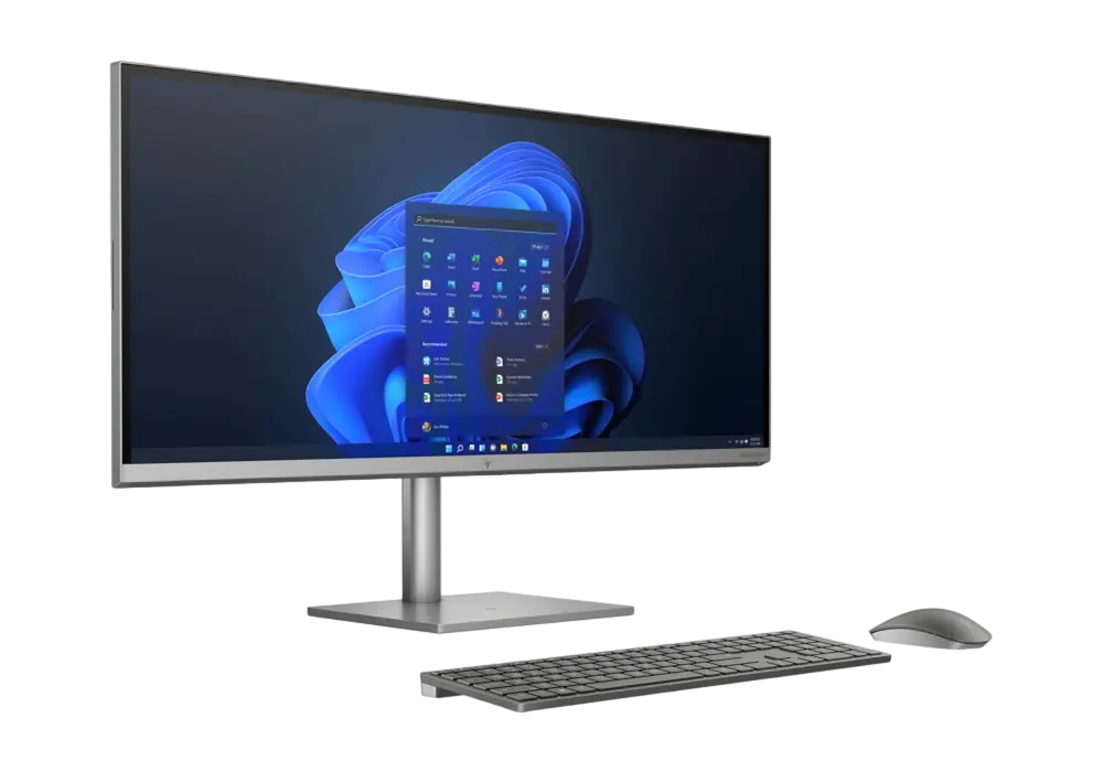 Моноблок HP ENVY 34, 34", Intel Core i5-11400, 16Гб/512Гб, Windows 11 Home, Серебристый