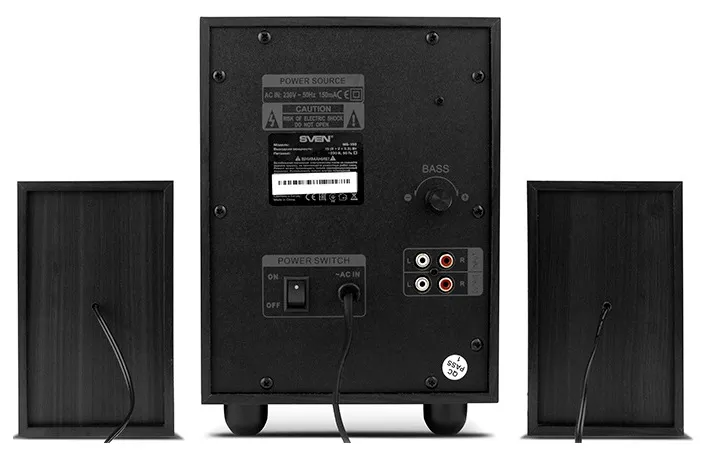 Boxe pentru calculator 2.1 SVEN MS-150, Negru