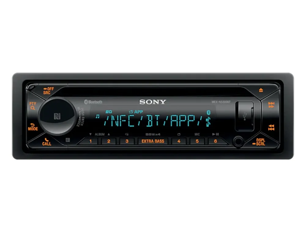 Difuzor SONY MEX-N5300BT CD/MP3/USB, Negru