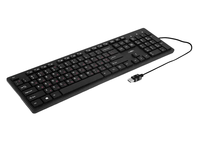 Tastatură SVEN KB-E5800, Cu fir, Negru