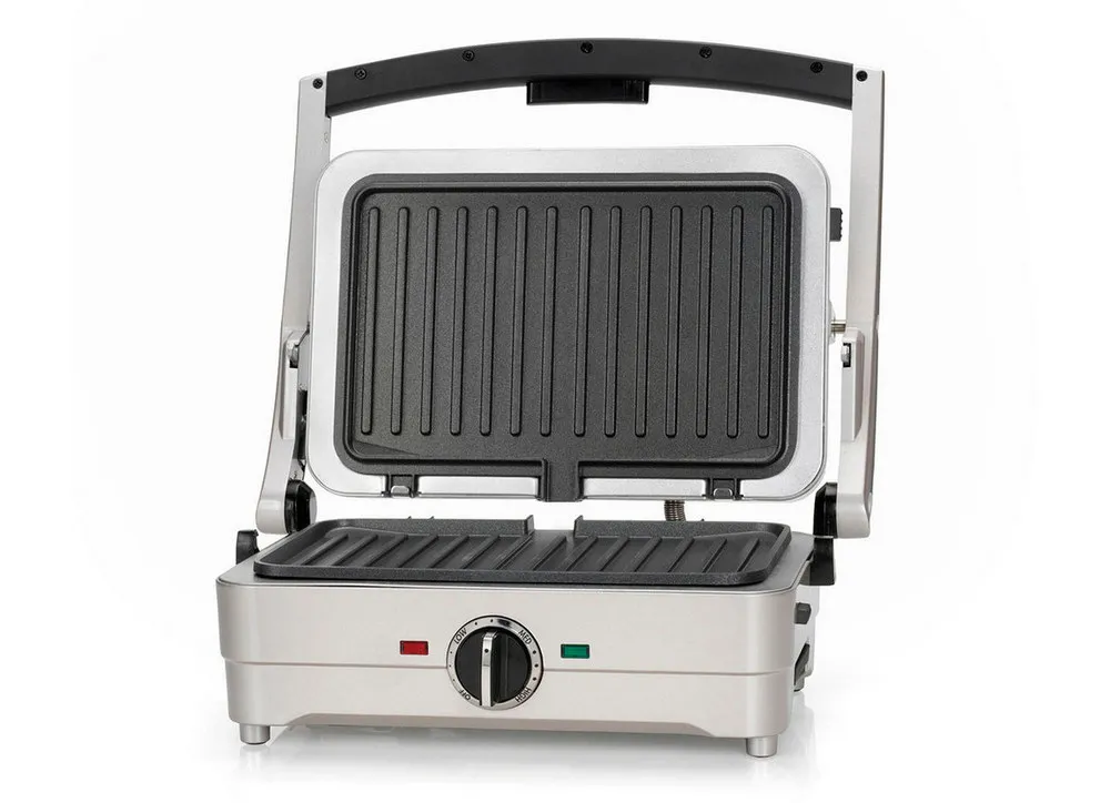 Электрический Гриль Cuisinart GRSM3E, 1000Вт, Серебристый