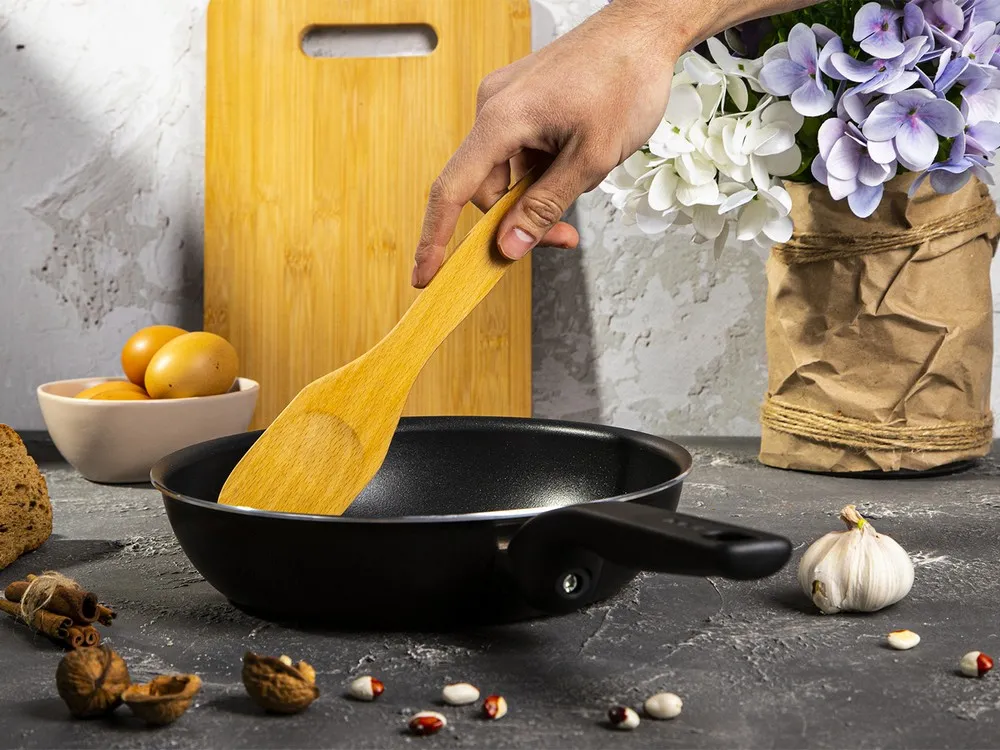 Сковорода Tefal C3840453, 24см, Чёрный