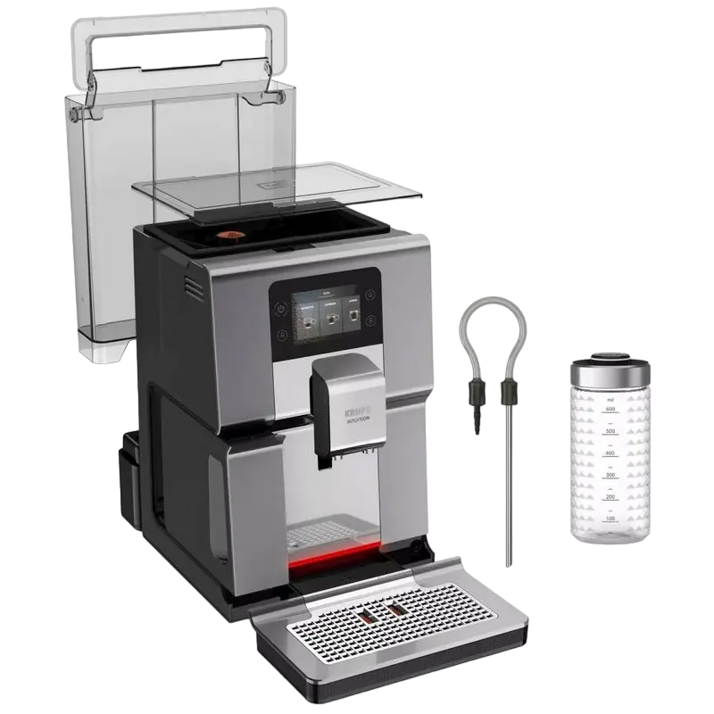 Кофемашина Krups EA875E10, Серебристый