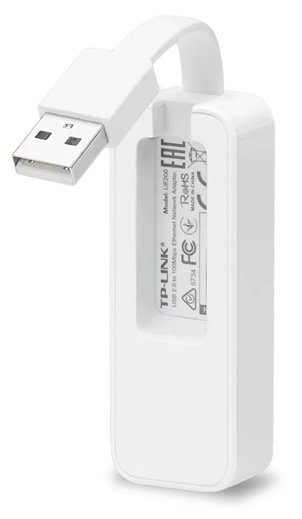 TP-LINK "UE200" USB 2.0 to 100Mbps Ethernet Network Adapter