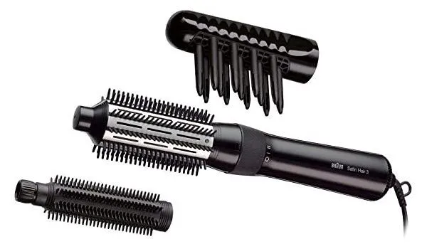 Фен-щётка Braun Satin Hair 3 AS330, 400 Вт, Чёрный