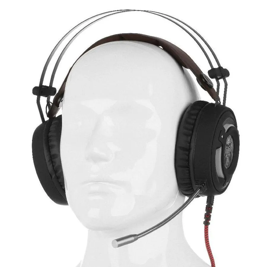 Căști gaming QUMO Avalon, USB, Negru