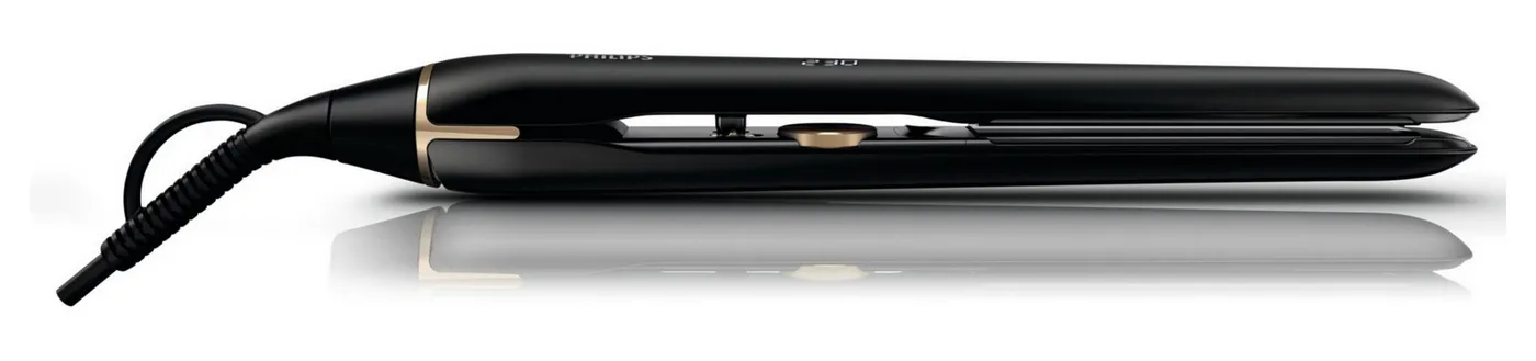 Placă de îndreptat părul Philips Prestige Pro HPS930/00, Negru