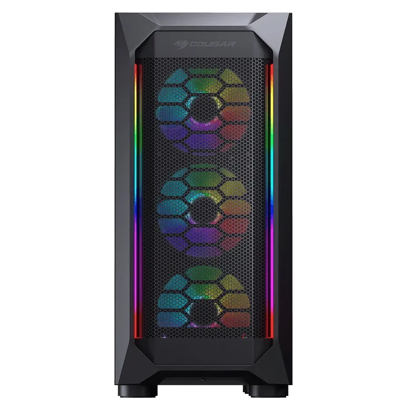 Carcasă PC Cougar MX410, Midi-Tower, ATX, Negru