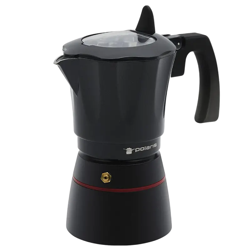Espressor Geyser  Polaris PRO collection-6C, Negru