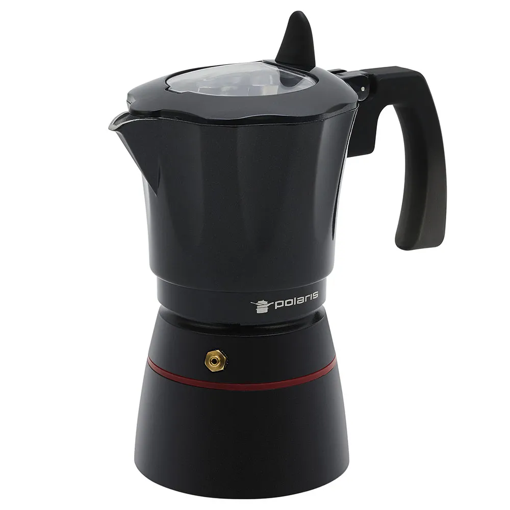 Espressor Geyser  Polaris PRO collection-6C, Negru