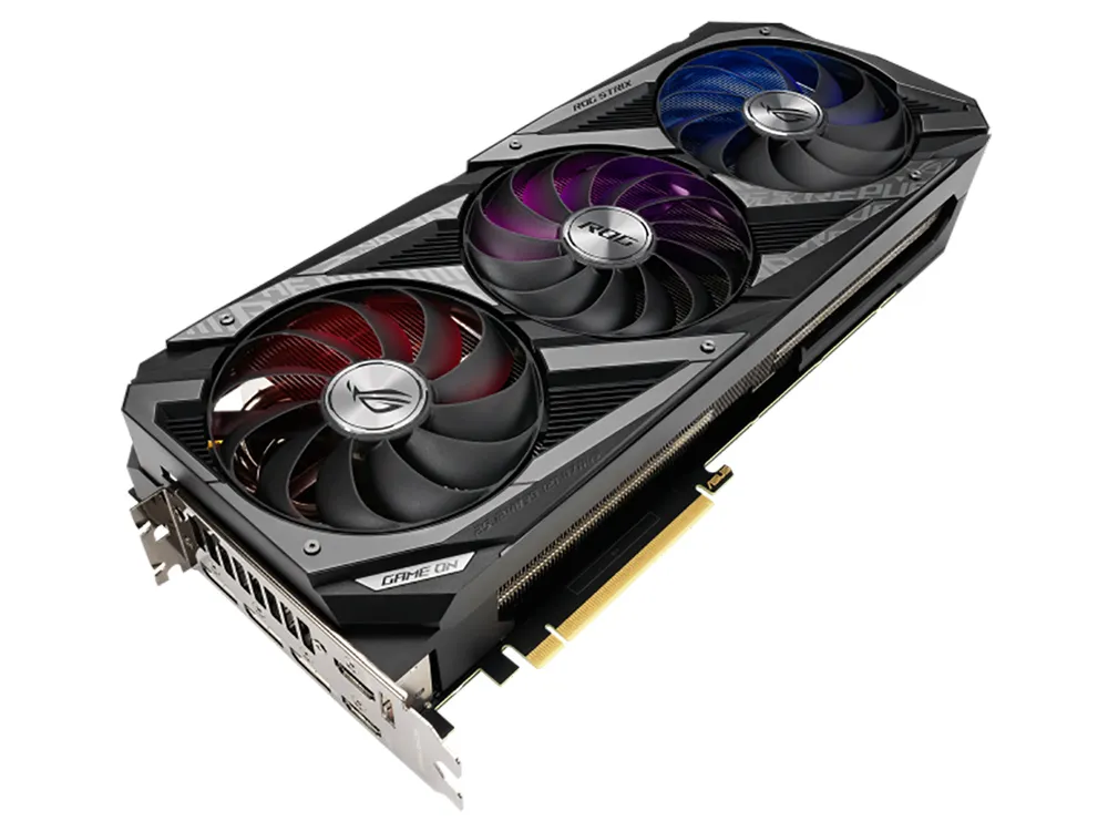 Placă Video ASUS ROG-STRIX-RTX3080-O12G-GAMING, 12GB GDDR6X 384bit