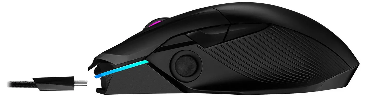 Игровая мышь ASUS ROG Chakram, Чёрный