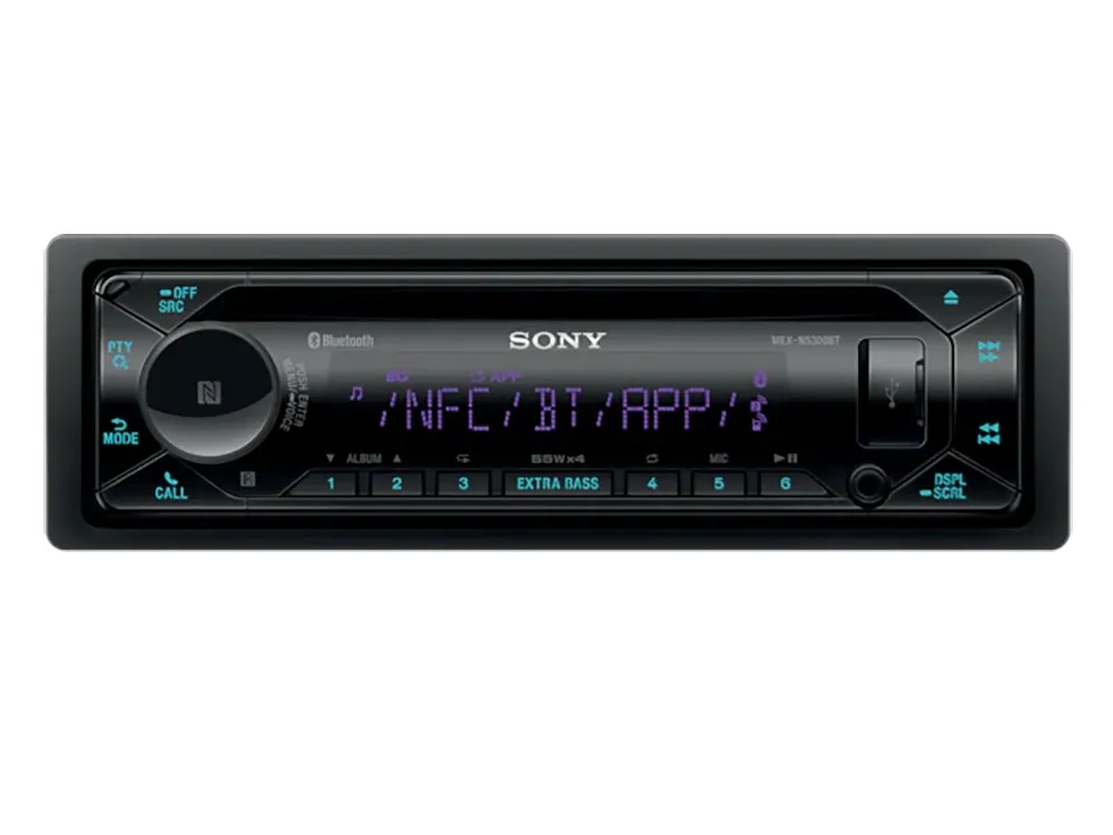 Difuzor SONY MEX-N5300BT CD/MP3/USB, Negru