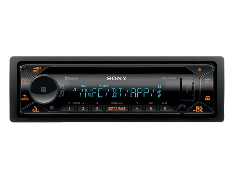 Difuzor SONY MEX-N5300BT CD/MP3/USB, Negru