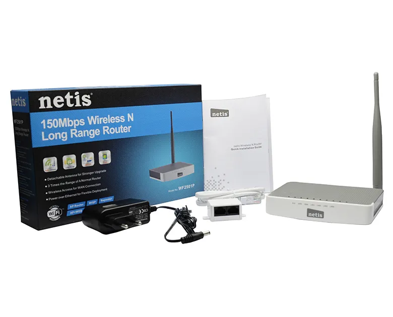 Беспроводной маршрутизатор Netis WF2501P, Белый