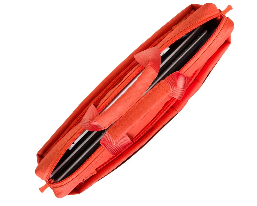 Geantă pentru Laptop RivaCase Biscayne, 15.6", Poliester, Portocaliu