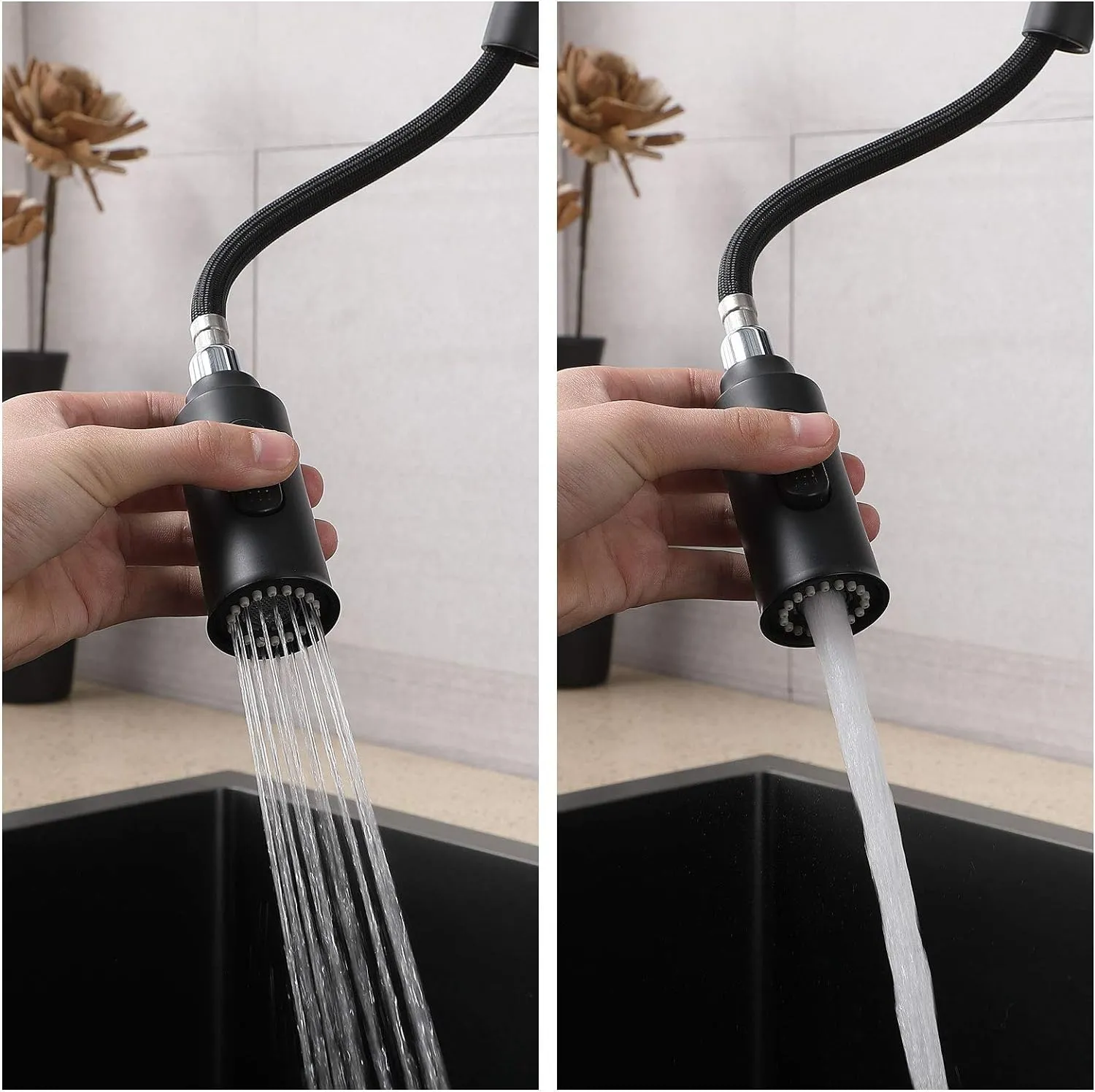 Baterie bucatarie Sandonna CAMI Negru 