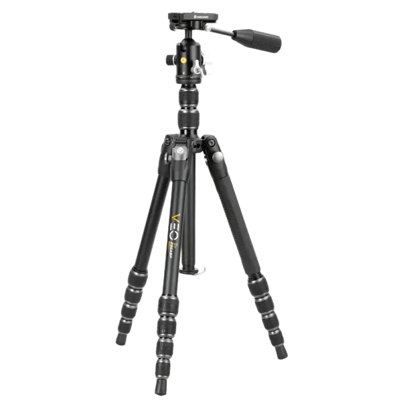 Trepied/Monopod Vanguard VEO3T 235ABP, Cap trepied de minge, Negru