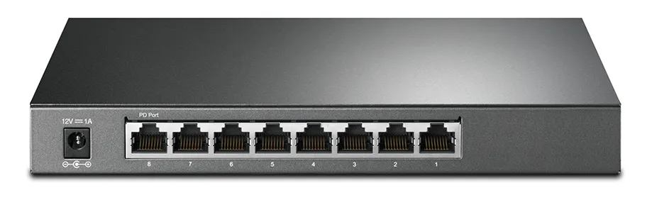 Сетевой коммутатор TP-LINK T1500G-8T, 8x 10/100/1000 Мбит/с