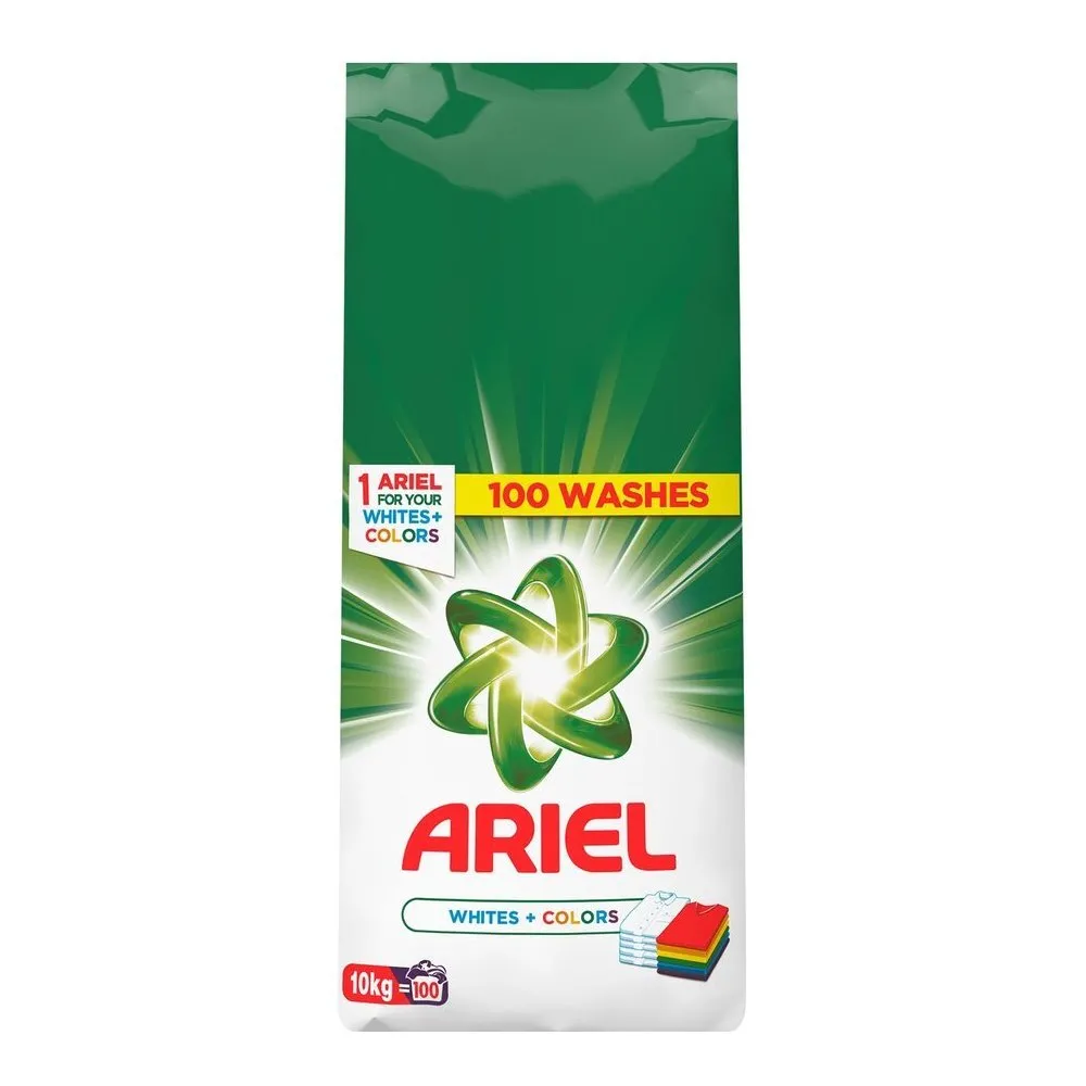 Стиральный порошок Ariel Whites+Colors, 10 кг