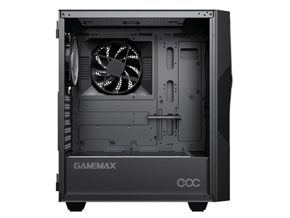 Carcasă PC Gamemax Typhoon COC, Midi-Tower, ATX, Negru