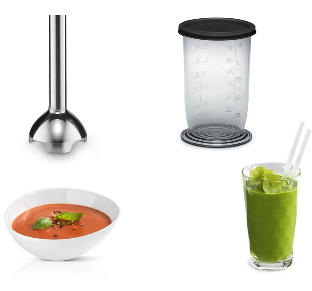 Погружной блендер Bosch CleverMixx MSM2610B, Чёрный