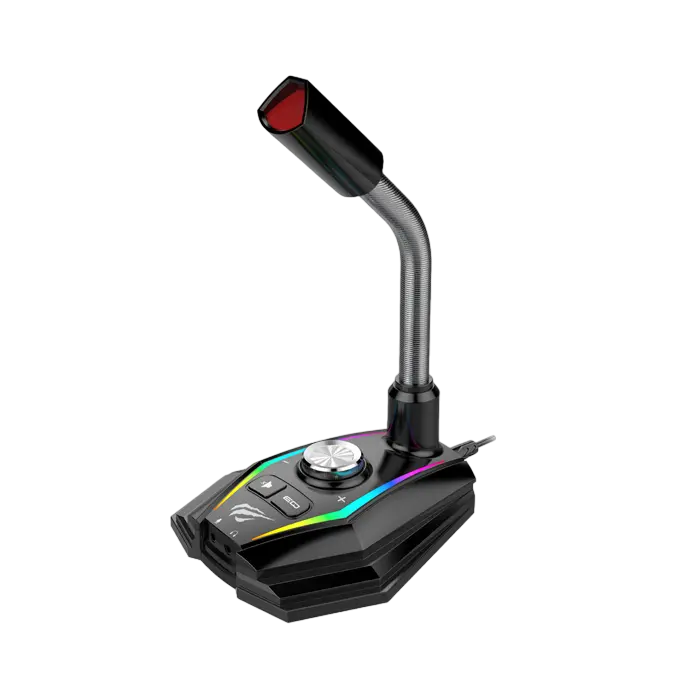 Microfon pentru calculator Havit GK56B, USB, Negru