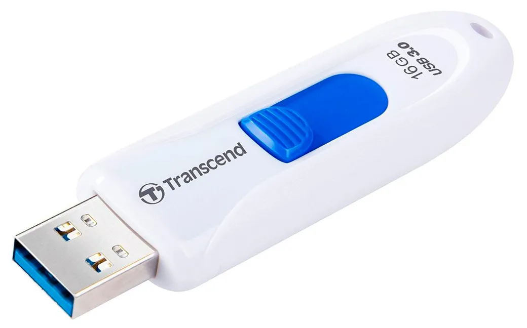 USB Flash накопитель Transcend JetFlash 790, 16Гб, Белый