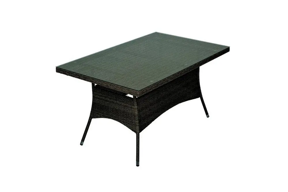 Masa de gradina Bay (Negru)