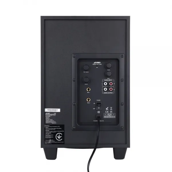 Аудиосистема F&D T-300X, Чёрный