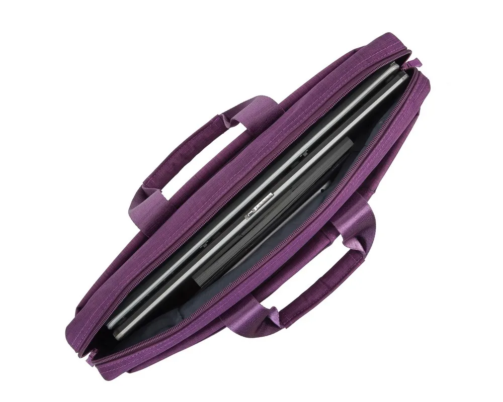 Geantă pentru Laptop RivaCase Biscayne, 15.6", Poliester, Violet