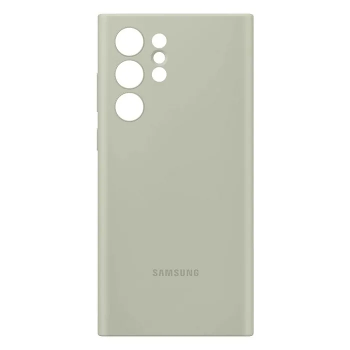 Husă Samsung Silicone Cover for Galaxy S22 Ultra, Verde