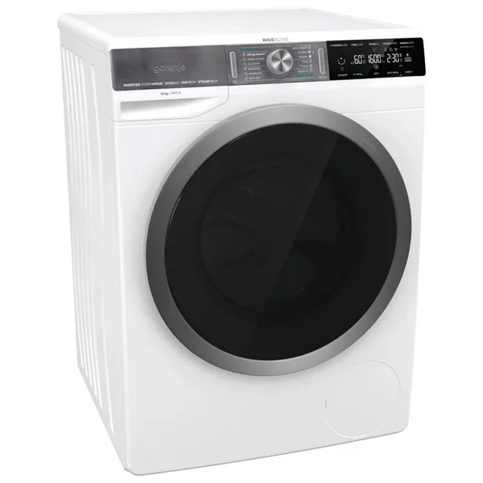 Mașină de spălat Gorenje WS 168LNST, 10kg, Alb