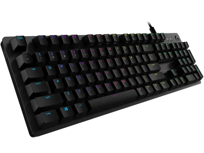 Клавиатура Logitech G512 Carbon Lightsync RGB, Проводное, Чёрный