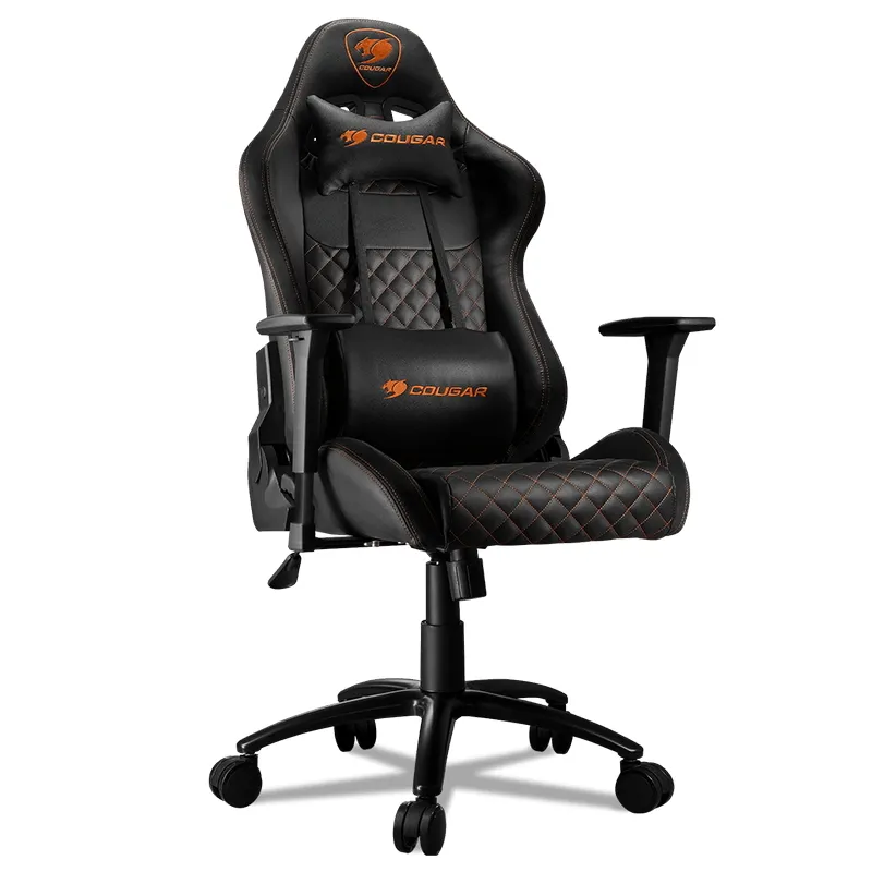 Scaun Gaming Cougar Armor Pro, PVC Piele, Negru