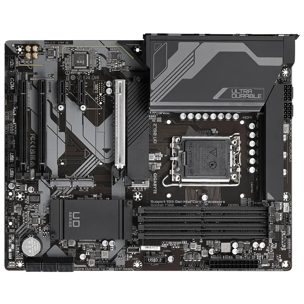 Материнская плата Gigabyte Z790 UD, LGA1700, Intel Z790, ATX