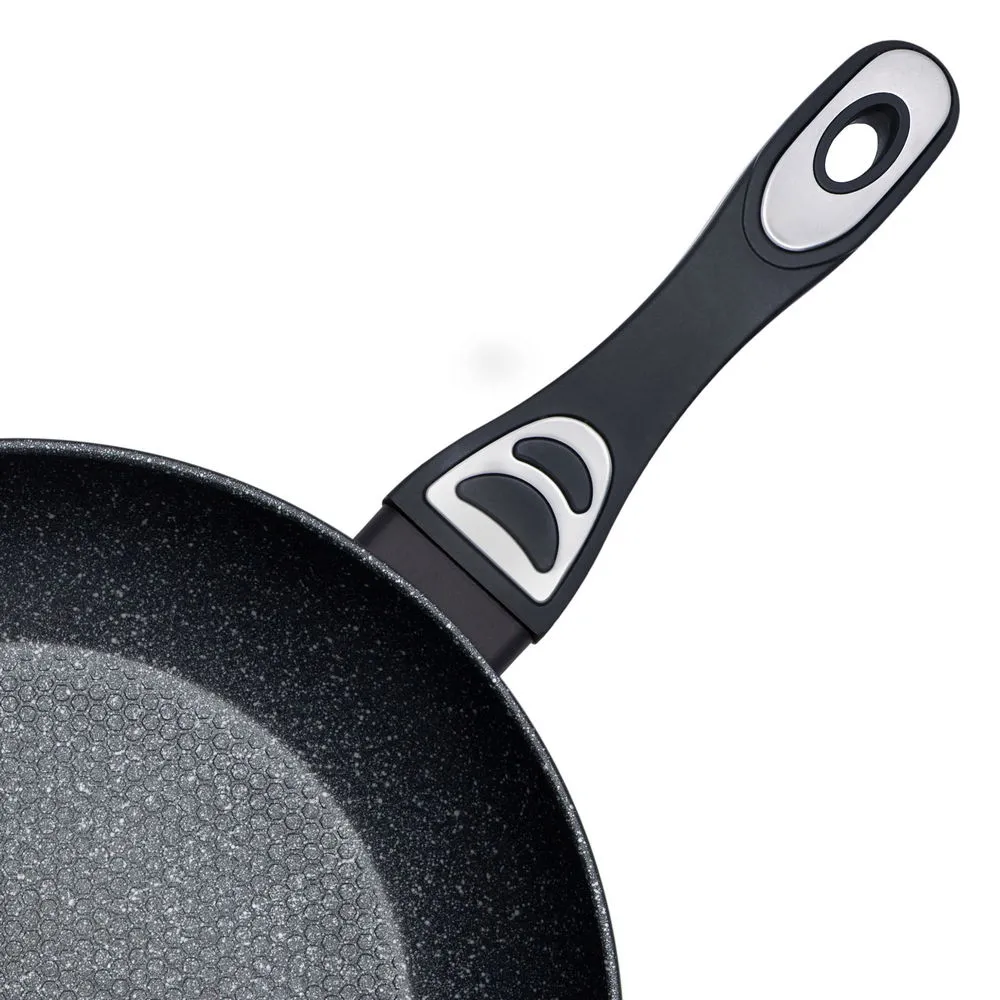 Сковорода RESTO 93155, 30см, Чёрный