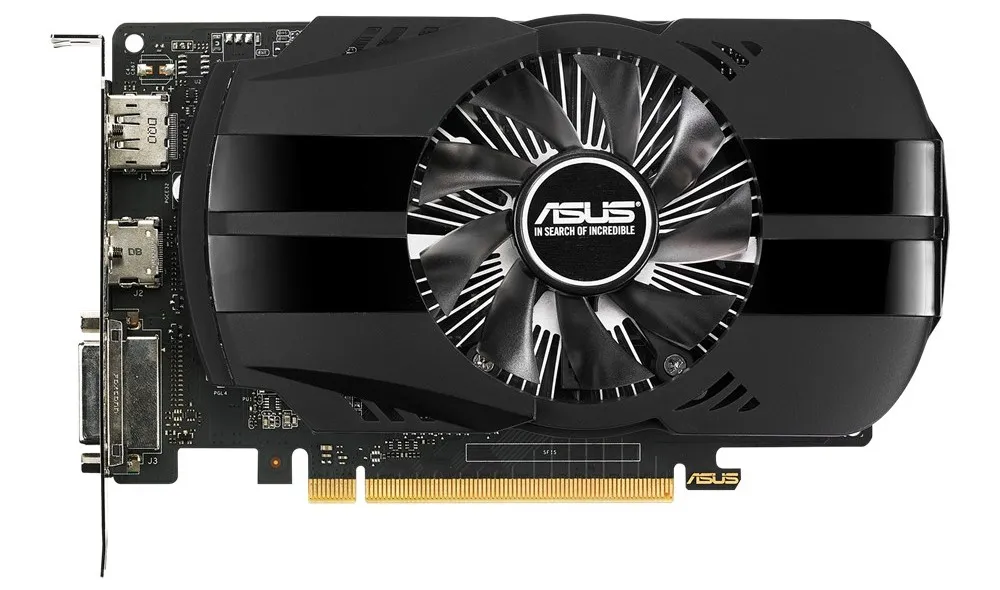 Видеокарта ASUS PH-GTX1050TI-4G,  4ГБ GDDR5 128бит