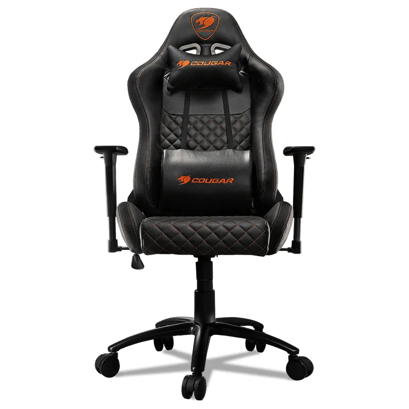 Scaun Gaming Cougar Armor Pro, PVC Piele, Negru