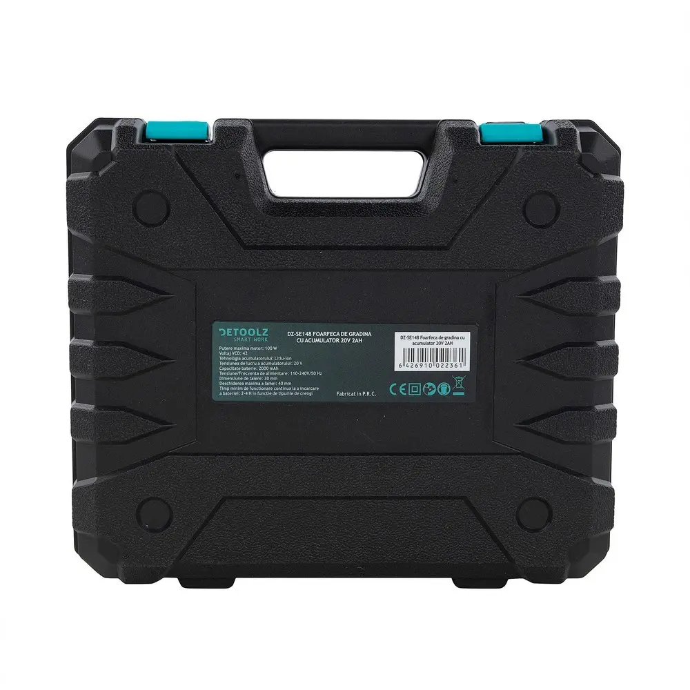 Садовые ножницы с Аккумулятор Detoolz 20В 2Ач