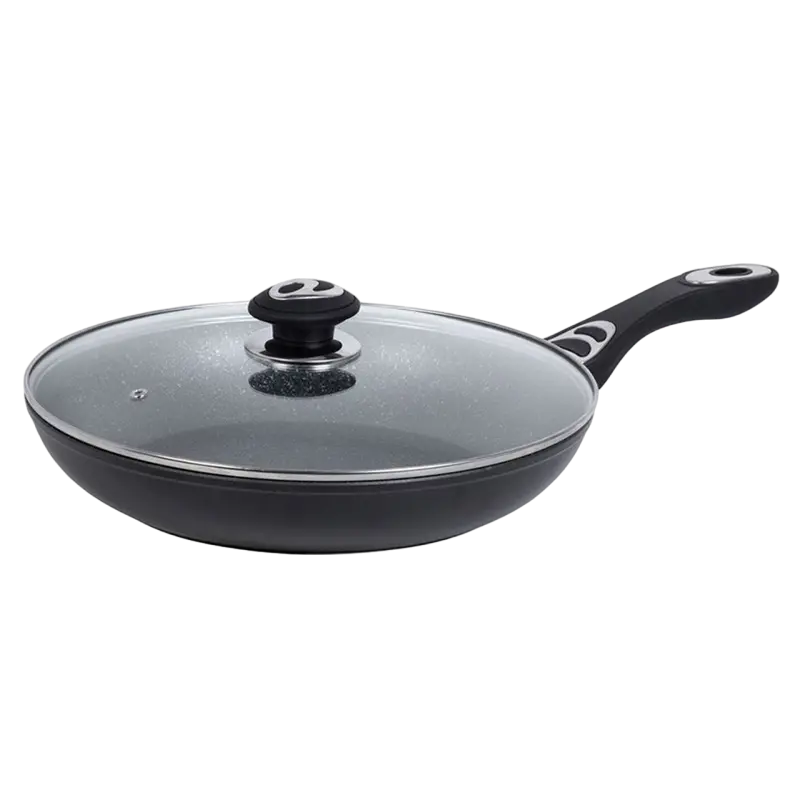 Сковорода RESTO 93155, 30см, Чёрный