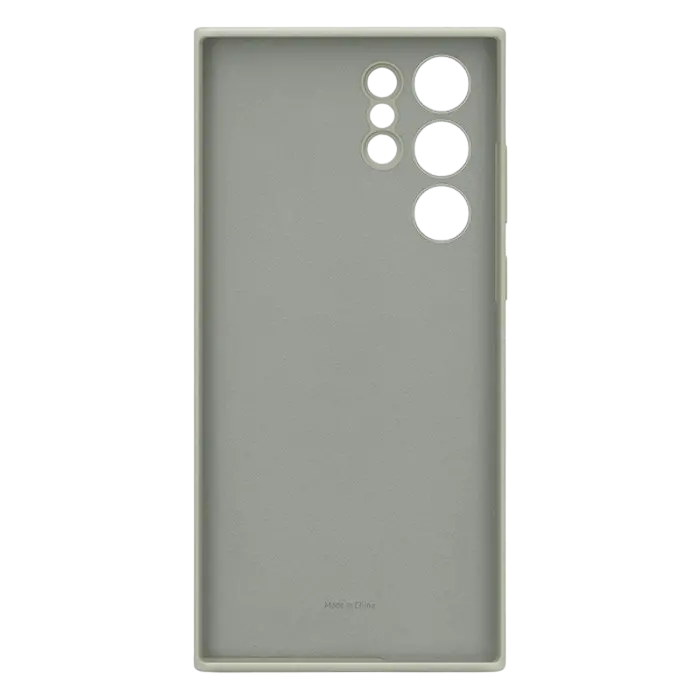 Husă Samsung Silicone Cover for Galaxy S22 Ultra, Verde