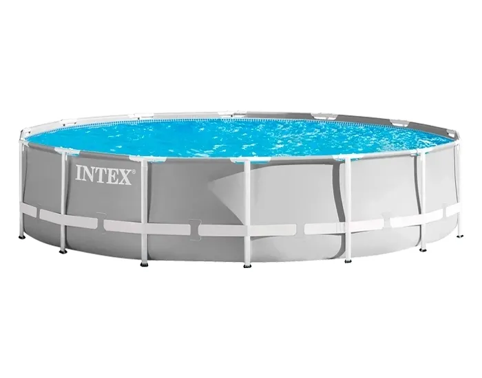 Piscină cu cadru metalic Intex, 14614L, Gri, 26724