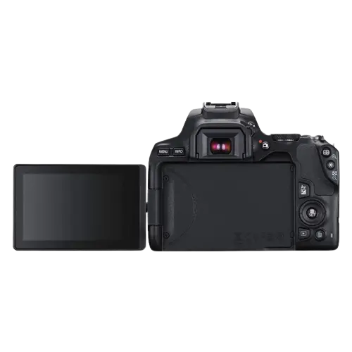 Aparat foto DSLR Canon EOS 250D + EF-S 18-55 DC III, Negru