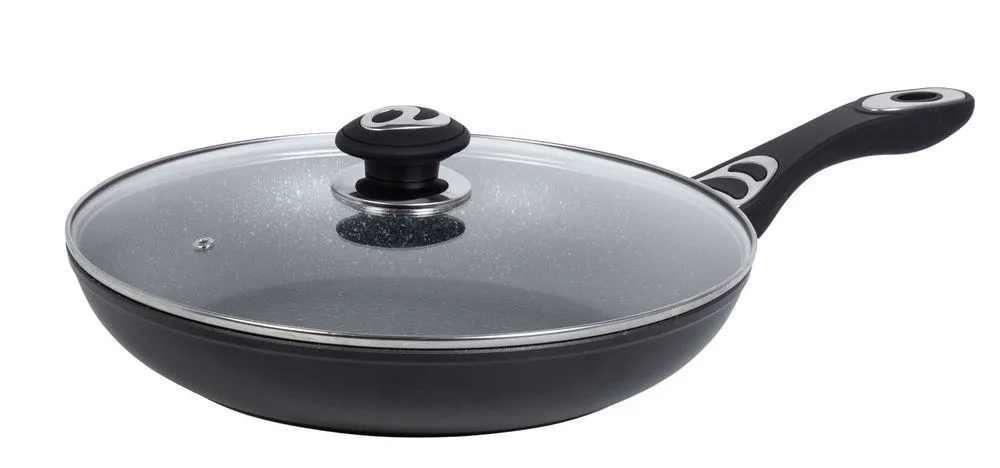 Сковорода RESTO 93155, 30см, Чёрный