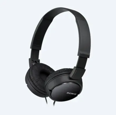 Наушники SONY MDR-ZX110AP, Чёрный