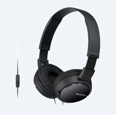 Наушники SONY MDR-ZX110AP, Чёрный
