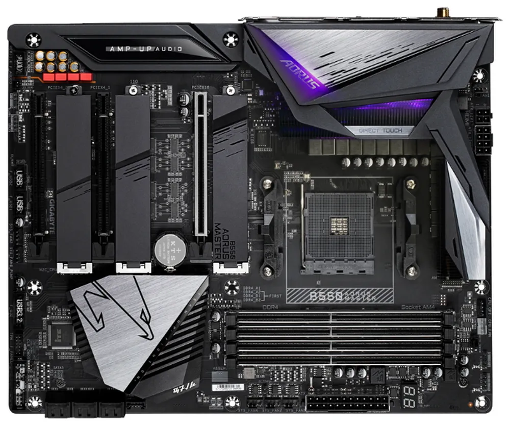 Материнская плата Gigabyte B550 AORUS MASTER, AM4, AMD B550, ATX