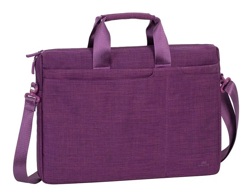 Geantă pentru Laptop RivaCase Biscayne, 15.6", Poliester, Violet
